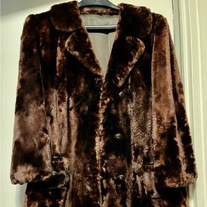 Elsa Schiaparelli sheared Beaver 1950’s fur coat.